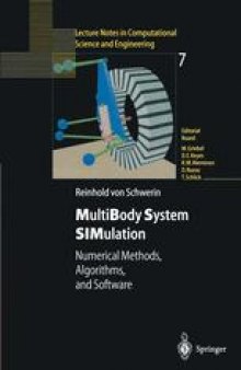 MultiBody System SIMulation: Numerical Methods, Algorithms, and Software
