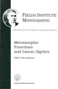 Meromorphic functions and linear algebra