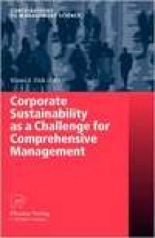 Corporate Sustainability As A Challenge For Comprehensive Management