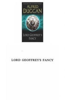 Lord Geoffrey's Fancy