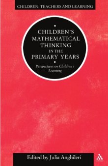 Children's Mathematical Thinking in Primary Years (Children, Teachers and Learning)