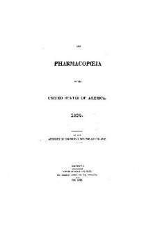 Pharmacopoeia of the United States of America