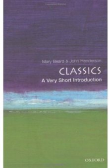 Classics: A Very Short Introduction 