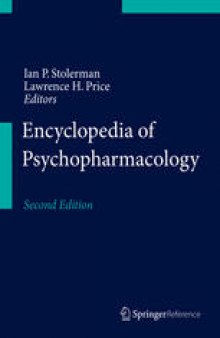 Encyclopedia of Psychopharmacology