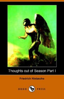 Thoughts out of Season, Part I