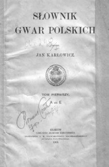 Słownik gwar polskich