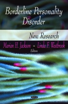 Borderline personality disorder : new research