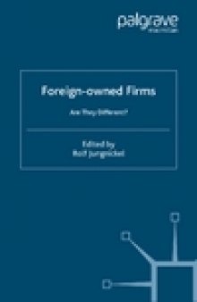 Foreign-Owned Firms: Are They Different?