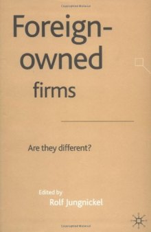 Foreign-Owned Firms: Are They Different?  