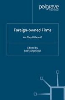 Foreign-owned Firms: Are They Different?