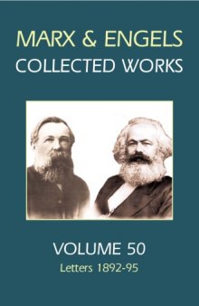 Collected Works, Vol. 50: Engels: 1892-1895