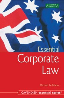 Essential Australian Company Law