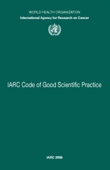 IARC Code of Good Scientific Practice