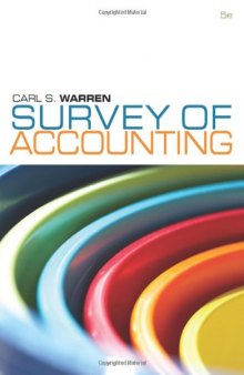 Survey of Accounting (5th edition)  