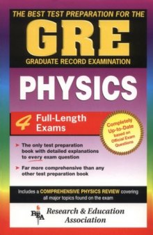 The GRE physics test preparation