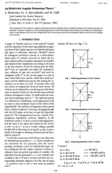 On Relativistic Angular Momentum Theory. Quantum Numbers in the Little Groups of the Poincare Group. Poincare and Lorentz-invariant expansions of relativistic amplitudes