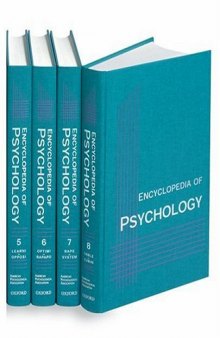 Encyclopedia of Psychology: 8-Volume Set