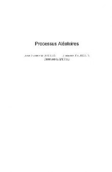 Cours de processus aleatoires