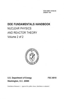 Nuclear Physics and Reactor Theory