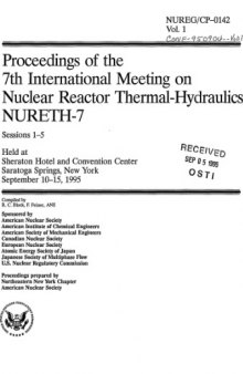 Proc. 7th meeting on nuclear reactor thermal-hydraulics NURETH-7