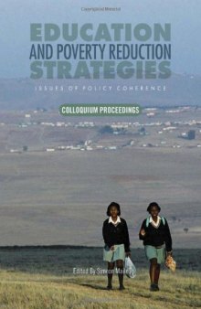 Education and Poverty Reduction Strategies: Issues of Policy Coherence