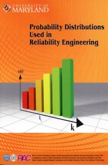 Probability Distributions Used in Reliability Engineering  