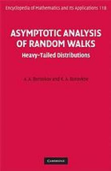 Asymptotic analysis of random walks : heavy-tailed distributions