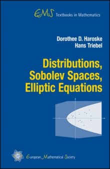 Distributions, Sobolev spaces, elliptic equations