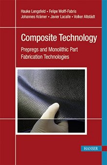 Composite technology : prepregs and monolithic part fabrication technologies