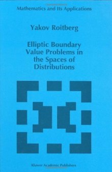 Elliptic Boundary Value Problems in the Spaces of Distributions