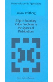 Elliptic boundary value problems in the spaces of distributions