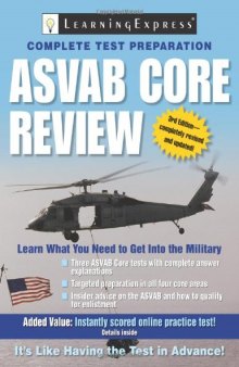 ASVAB Core Review, 3ed
