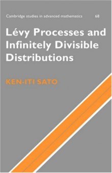 Lévy Processes and Infinitely Divisible Distributions (Cambridge Studies in Advanced Mathematics 68)  