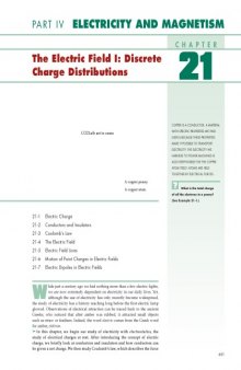 The Electric Field I. Discrete Charge Distributions