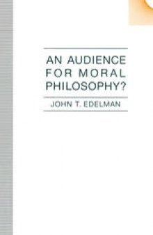 An Audience for Moral Philosophy?