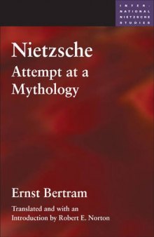 Nietzsche : attempt at a mythology