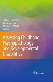 Assessing Childhood Psychopathology and Developmental Disabilities