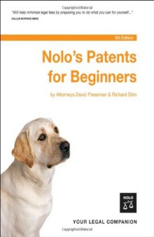 Nolo's Patents for Beginners 5th edition (2006)