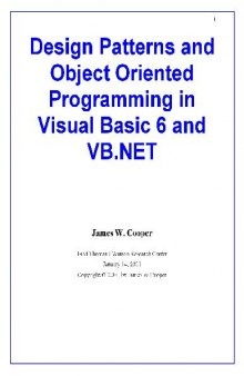 Design Patterns and Object Oriented Programming in Visual Basic 6 and VB.NET