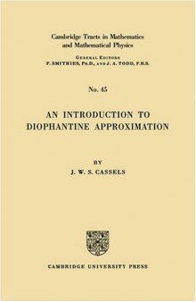 An introduction to Diophantine approximation