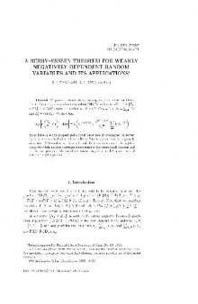 Esseen theorem for weakly negatively dependent random variables and its applications