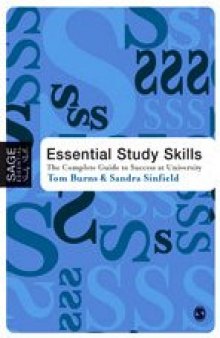 Teaching, Learning and Study Skills: A Guide for Tutors (Sage Study Skills Series)