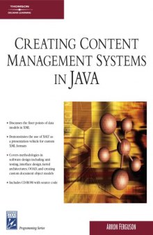 Creating content management systems in Java