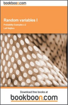 Random variables I