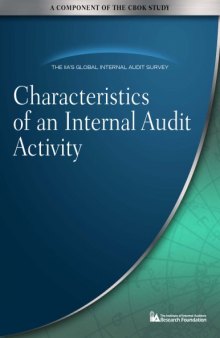 Characteristics of an Internal Audit Activity  