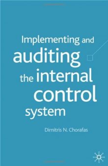 Implementing and Auditing the Internal Control System  