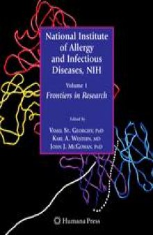 National Institute of Allergy and Infectious Diseases, NIH: Frontiers in Research