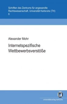 Internetspezifische Wettbewerbsverstöße