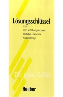 Lösungsschlüssel (German Edition)  