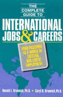 The complete guide to international jobs and careers